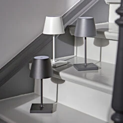 LED-Akku-Tischlampe Nuindie Mini 25cm Nachtschwarz -Beleuchtung Rabatte 10020736 5