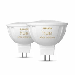 Philips Hue White Ambiance LED 5,1W GU5,3 2er-Set -Beleuchtung Rabatte 10021276 2