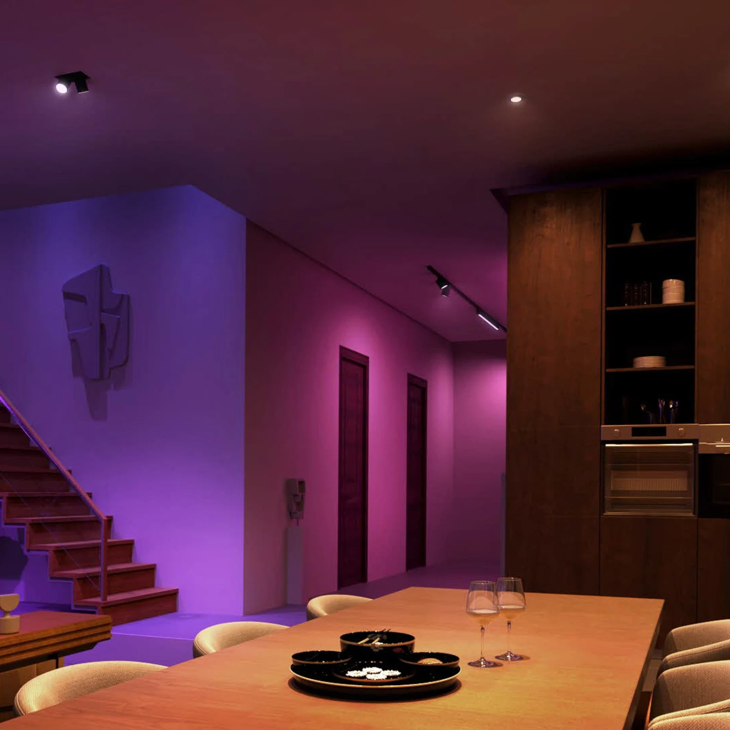 Philips Hue White & Color Ambiance LED 6,3W GU5,3 5 Philips Hue White & Color Ambiance LED 6,3W GU5,3 – Bild 3
