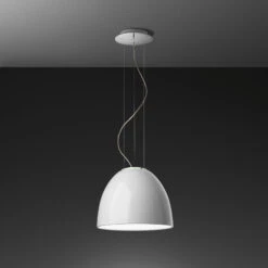 Artemide Nur Mini Gloss LED-Hängeleuchte Weiß
