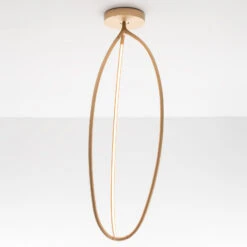 Artemide Arrival Deckenleuchte, App, Messing, 70cm