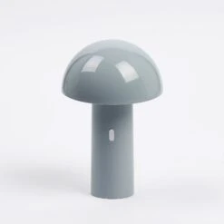 Aluminor Capsule LED-Tischlampe, Mobil, Grau