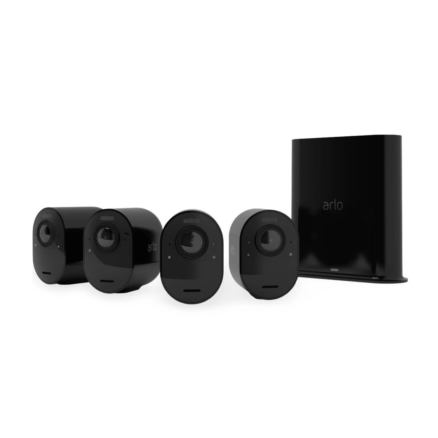 Arlo Ultra 2 Sicherheitssystem, 4 Kameras, Schwarz 4 Arlo Ultra 2 Sicherheitssystem, 4 Kameras, Schwarz – Bild 2