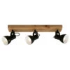 Deckenstrahler Arbo Mit Holzelement, Dreiflammig 2 Deckenstrahler Arbo Mit Holzelement, Dreiflammig -Beleuchtung Rabatte 1510548