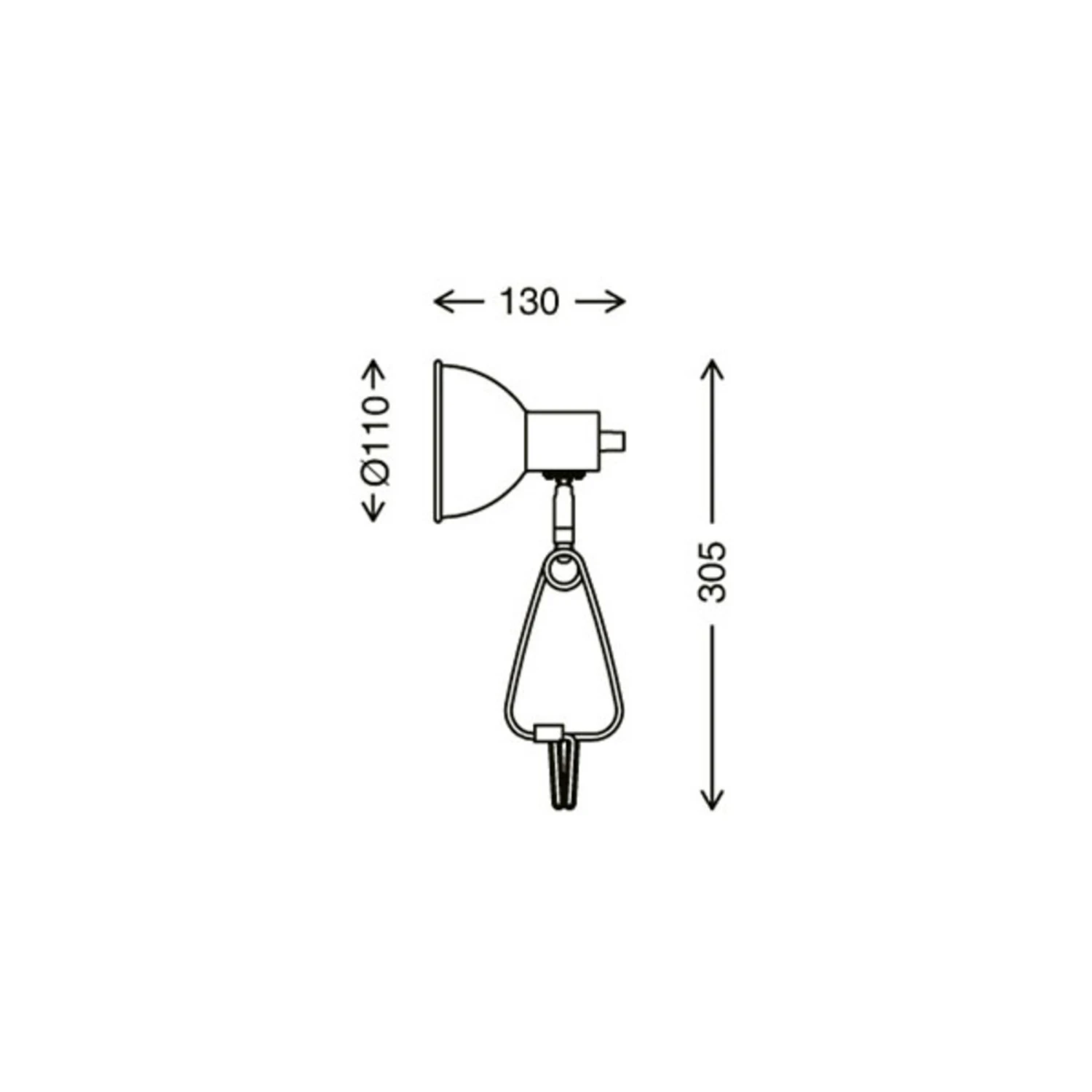 Klemmleuchte 2790 Mit Metallschirm, Schwarz 10 Klemmleuchte 2790 Mit Metallschirm, Schwarz – Bild 8