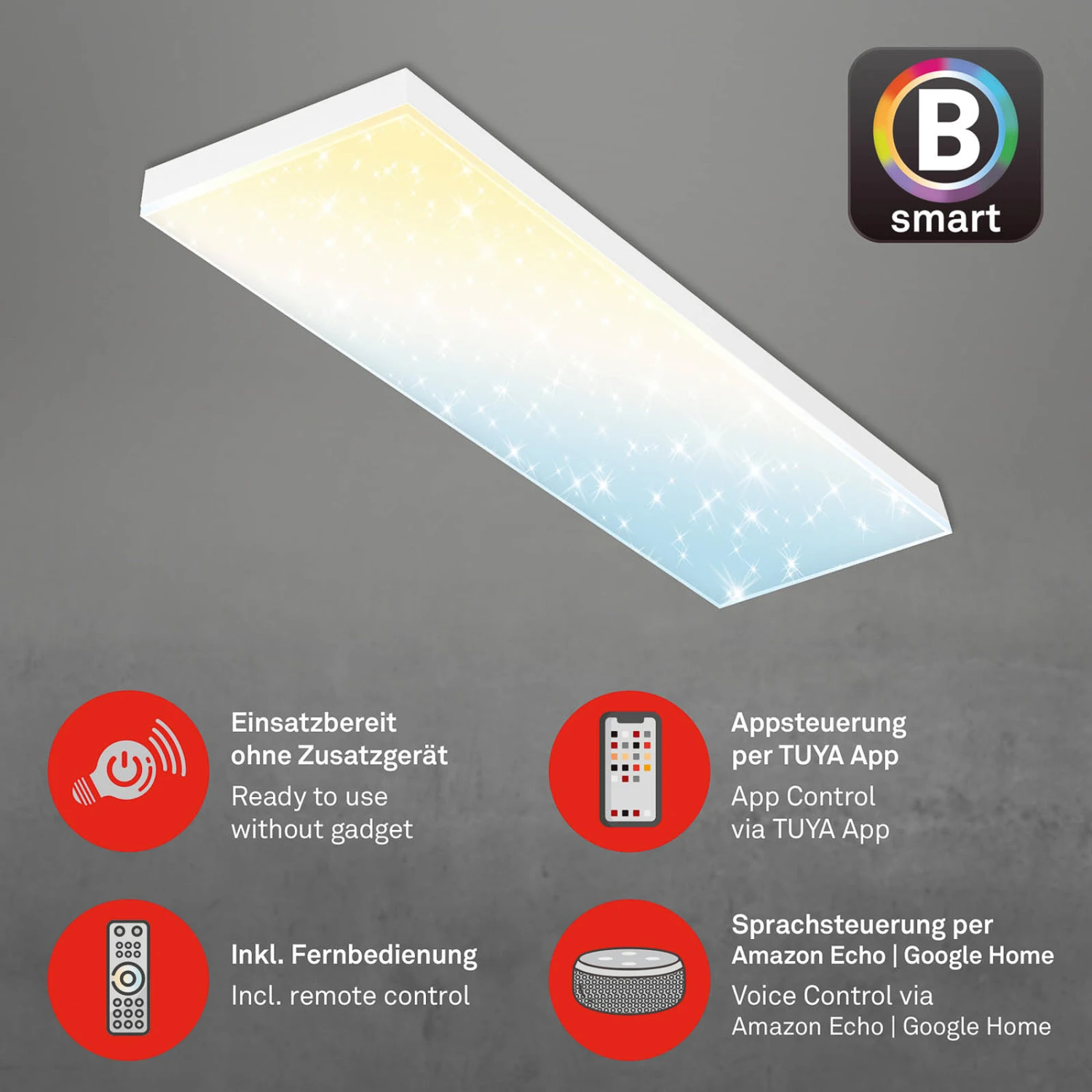 LED-Panel Frameless SL WiFi Bluetooth 100x25cm 6 LED-Panel Frameless SL WiFi Bluetooth 100x25cm – Bild 4