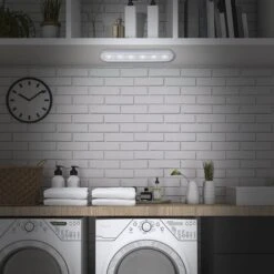 LED-Push-Light Row, Batteriebetrieb, 6.500K, 30 Cm -Beleuchtung Rabatte 1510828 3