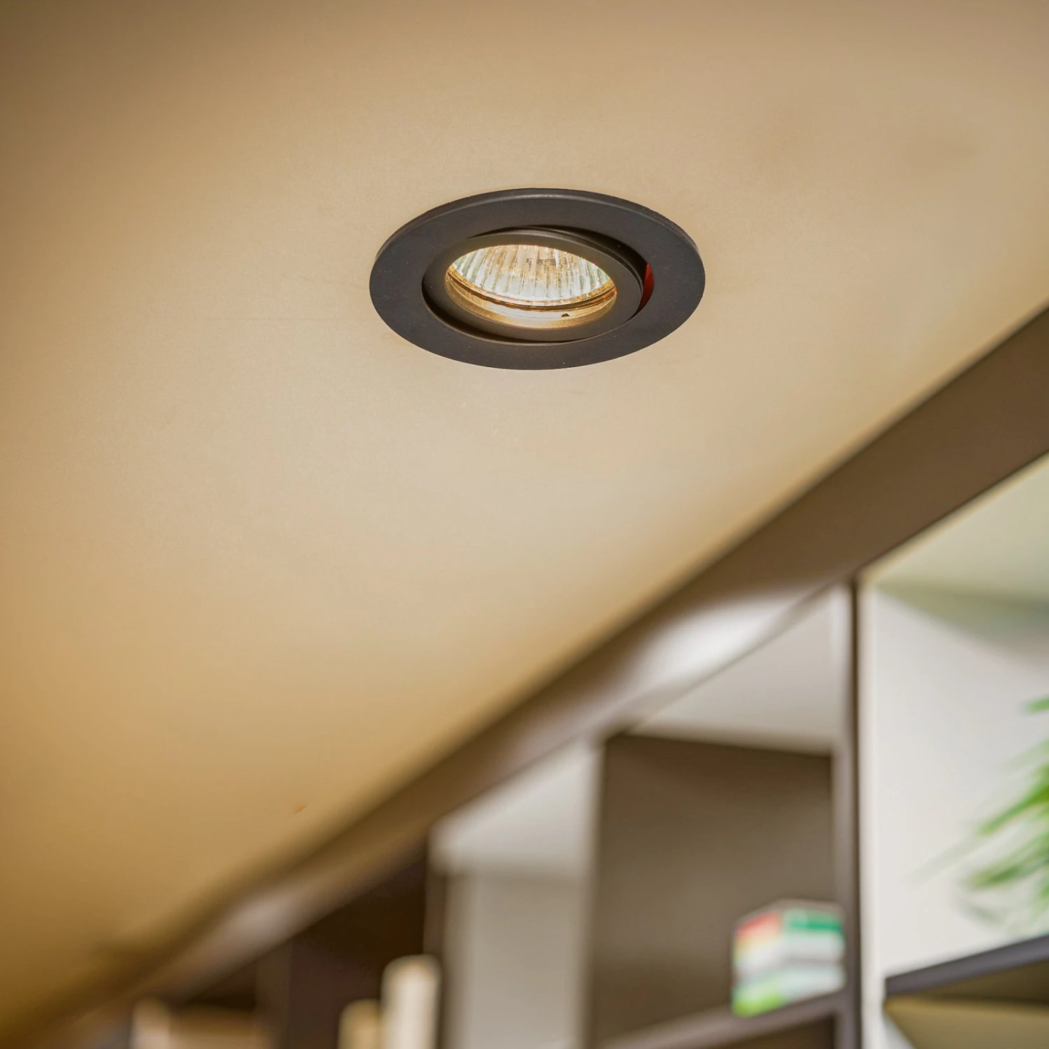 BRUMBERG 0063 Decken-Einbaustrahler, Rund, Schwarz 4 BRUMBERG 0063 Decken-Einbaustrahler, Rund, Schwarz – Bild 2