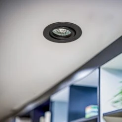 BRUMBERG 0063 Decken-Einbaustrahler, Rund, Schwarz 7 BRUMBERG 0063 Decken-Einbaustrahler, Rund, Schwarz -Beleuchtung Rabatte 1512004 2