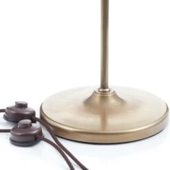 Messing-Stehleuchte Alwine Zweiflammig -Beleuchtung Rabatte 1542009 7