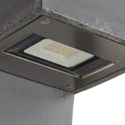 LED-Sockellampe Paletti In Kantiger Form, Schwarz 16 LED-Sockellampe Paletti In Kantiger Form, Schwarz -Beleuchtung Rabatte 1557083 5