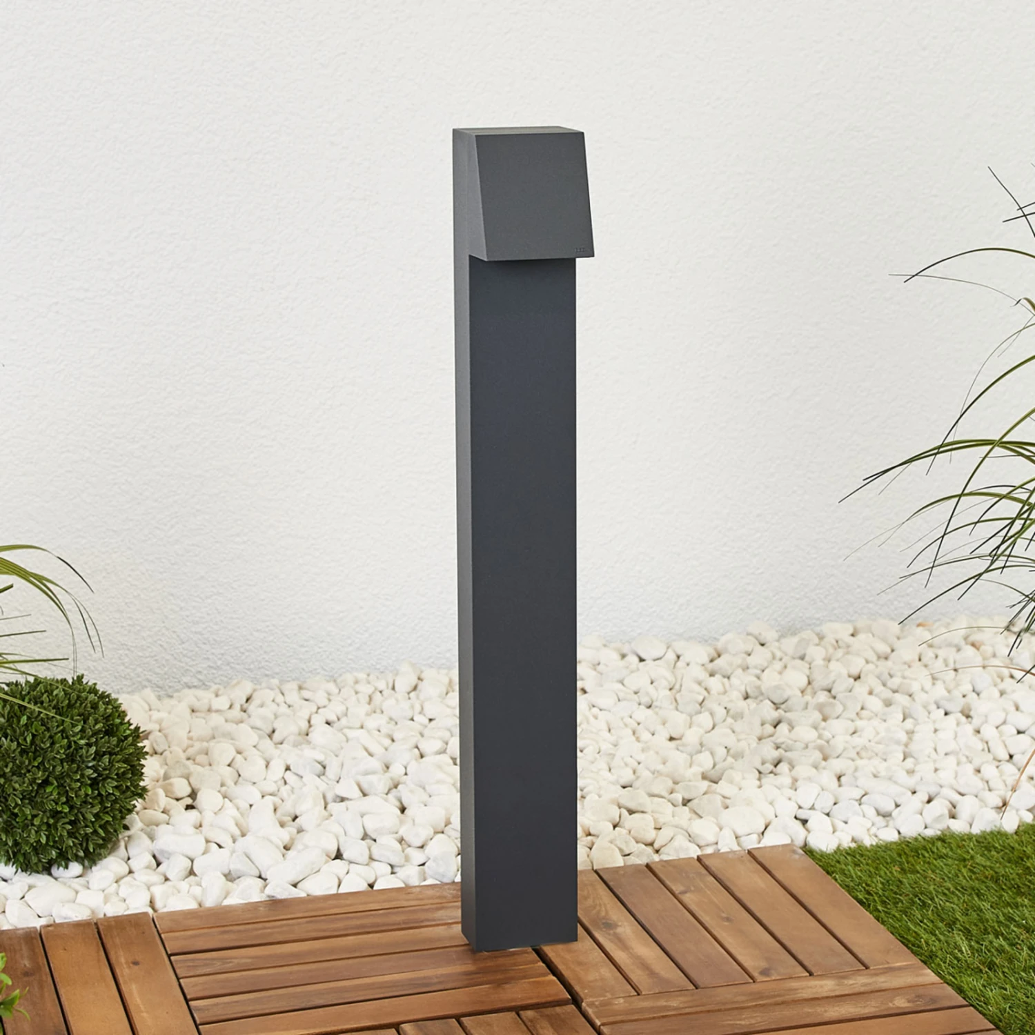 BEGA 77237K3 Wegelampe Eckig Grafit 3.000K Unten 4 BEGA 77237K3 Wegelampe Eckig Grafit 3.000K Unten – Bild 2