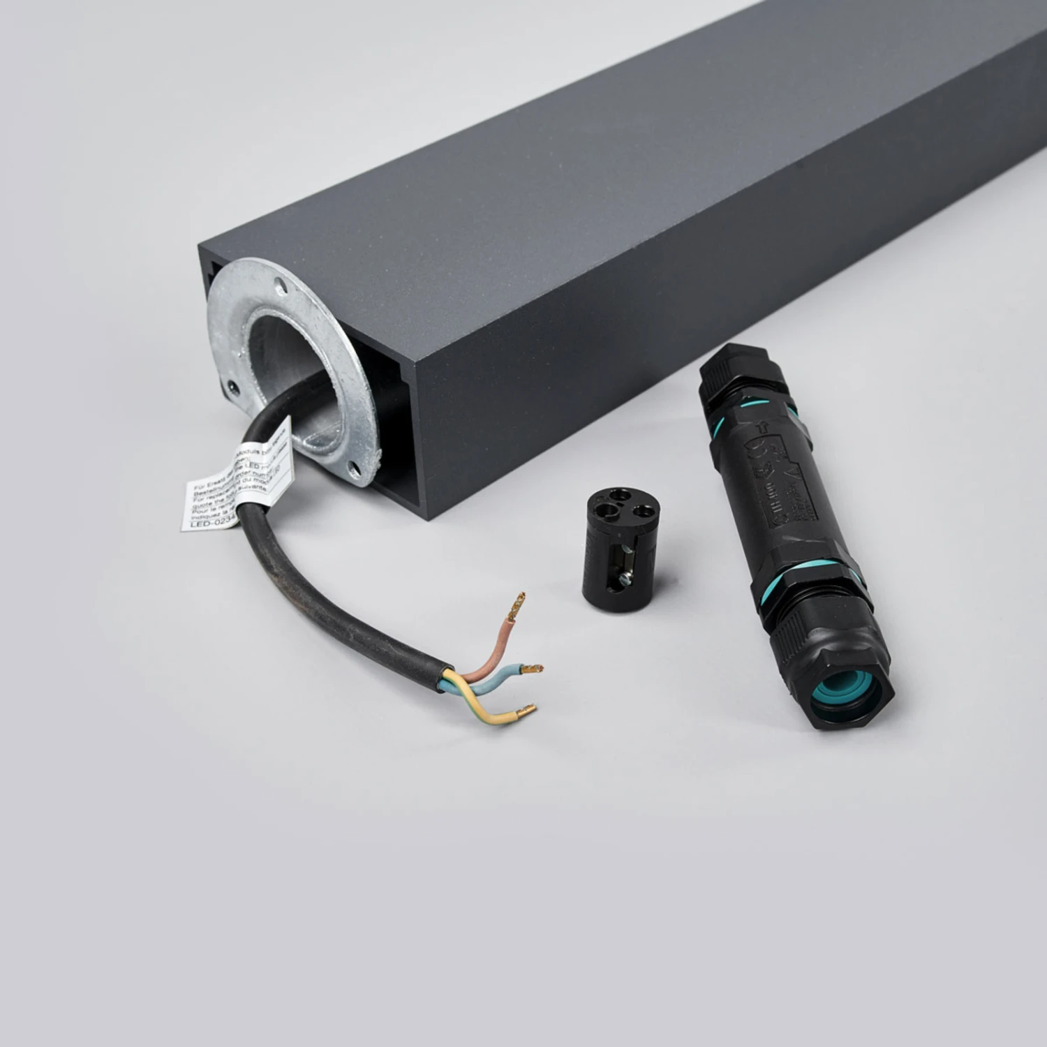 BEGA 77237K3 Wegelampe Eckig Grafit 3.000K Unten 9 BEGA 77237K3 Wegelampe Eckig Grafit 3.000K Unten – Bild 7