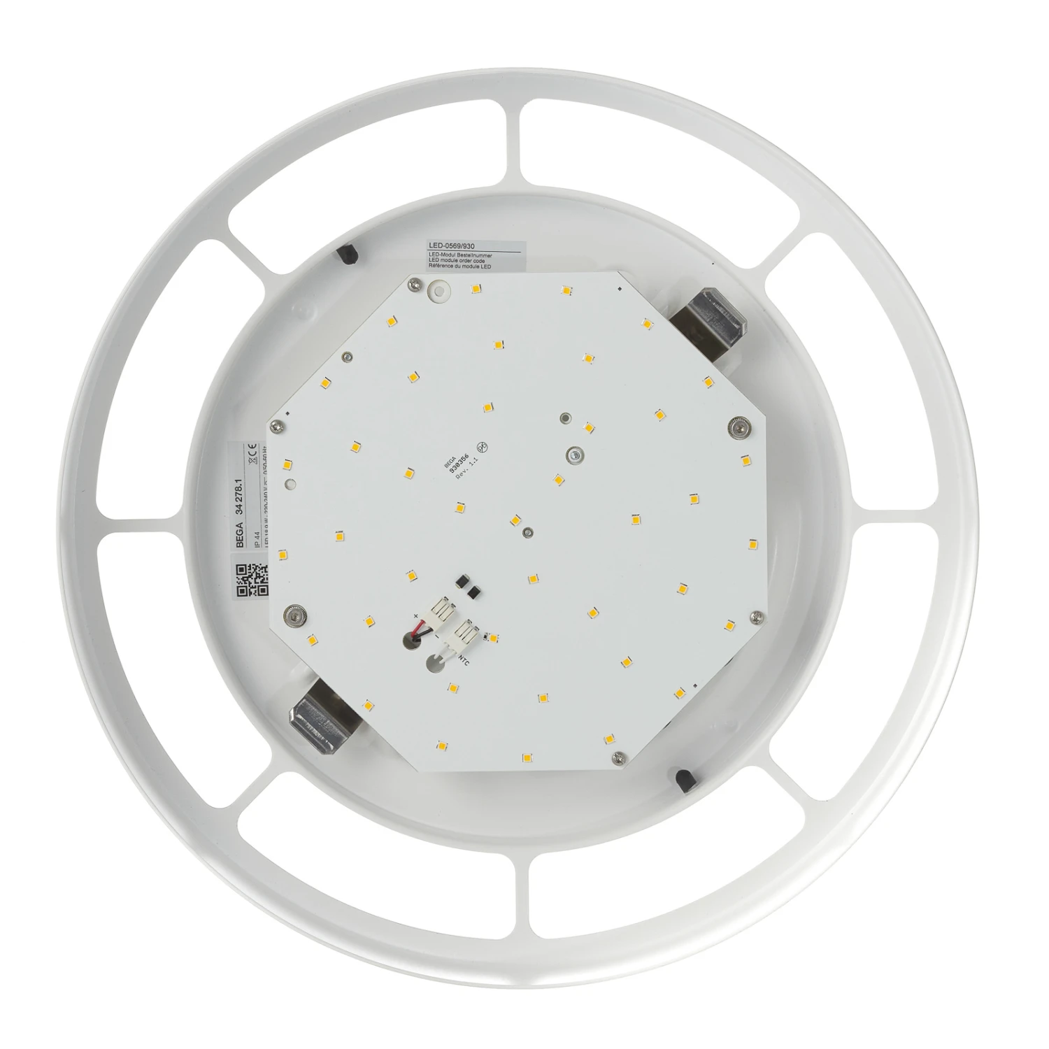 BEGA 34278 LED-Deckenleuchte, Weiß, Ø 36 Cm, DALI 9 BEGA 34278 LED-Deckenleuchte, Weiß, Ø 36 Cm, DALI – Bild 7