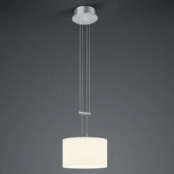BANKAMP Grazia Hängelampe ZigBee 1fl 32cm Nickel