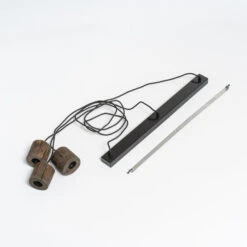 Envostar Terra Hängelampe Kiefer Dunkel 3fl Eckig -Beleuchtung Rabatte 1573310 7