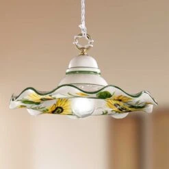 Hängeleuchte GIRASOLA Mit Landhauscharme 32 Cm