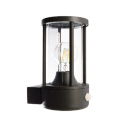 Sensor-Außenwandleuchte Adebar, E27, Dunkelgrau -Beleuchtung Rabatte 2500631 2