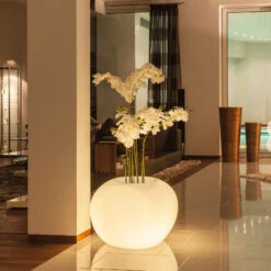 Dekolampe Storus IV LED RGB+CCT Bepflanzbar Weiß -Beleuchtung Rabatte 2617006 5