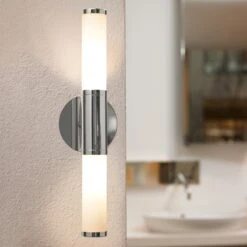 EGLO Wandleuchte Palmo, 2-flammig Chrom -Beleuchtung Rabatte 3001340 2