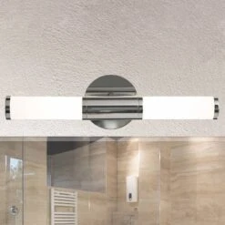 EGLO Wandleuchte Palmo, 2-flammig Chrom