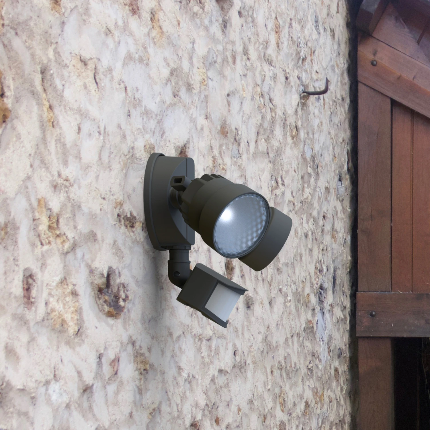 LED-Außenstrahler Shrimp Mit Sensor Aus Kunststoff 8 LED-Außenstrahler Shrimp Mit Sensor Aus Kunststoff – Bild 6