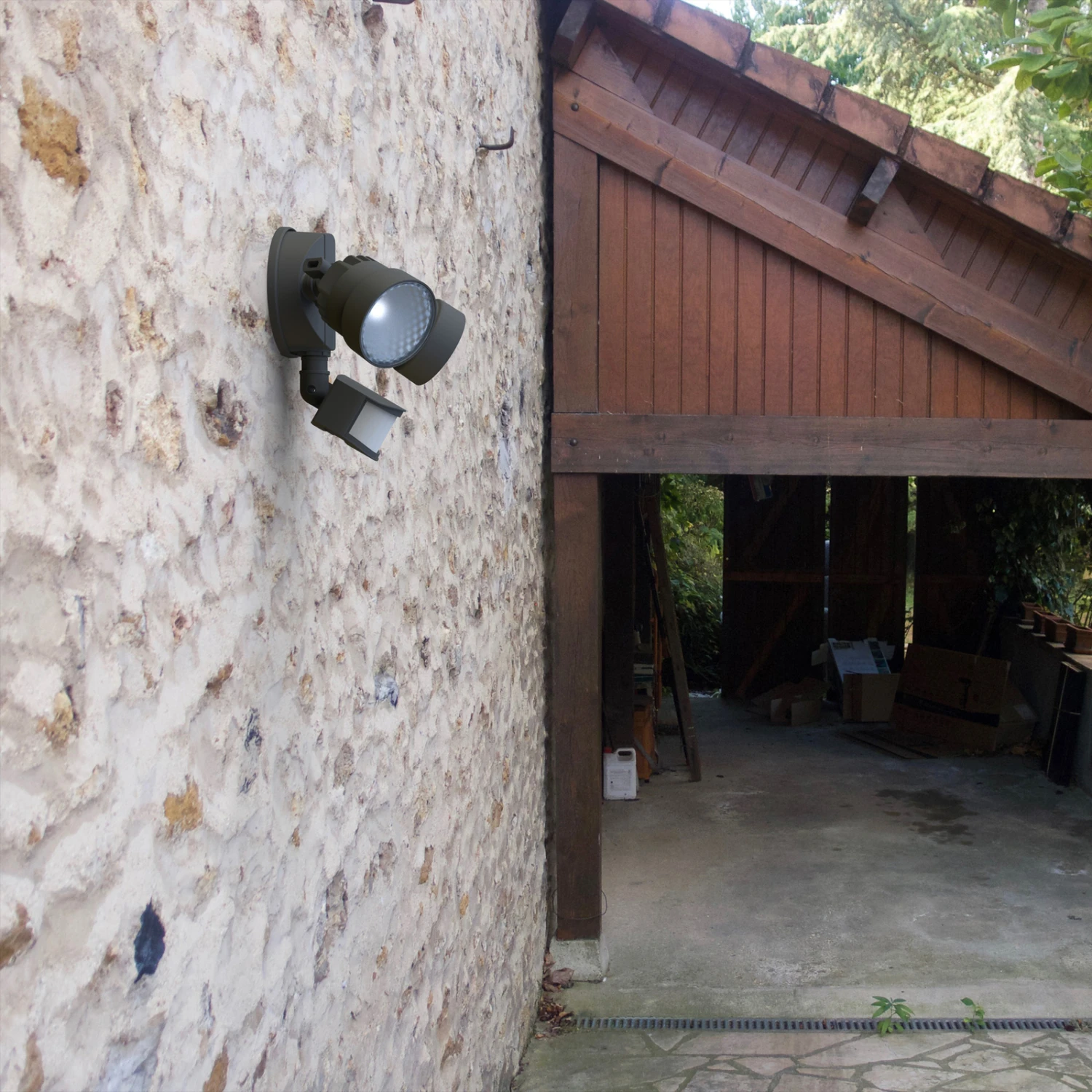 LED-Außenstrahler Shrimp Mit Sensor Aus Kunststoff 9 LED-Außenstrahler Shrimp Mit Sensor Aus Kunststoff – Bild 7