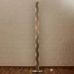 LED-Stehleuchte Wave Nickel -Beleuchtung Rabatte 3006734 1