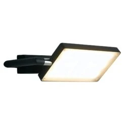 LED-Wandleuchte Book, Schwarz