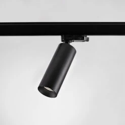 Egger Reed S Schienenspot Dim-to-warm Schwarz 50°