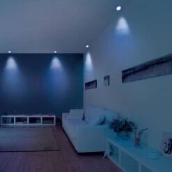 EGLO Connect Fueva-C LED-Einbauleuchte Nickel 12cm -Beleuchtung Rabatte 3032056 4