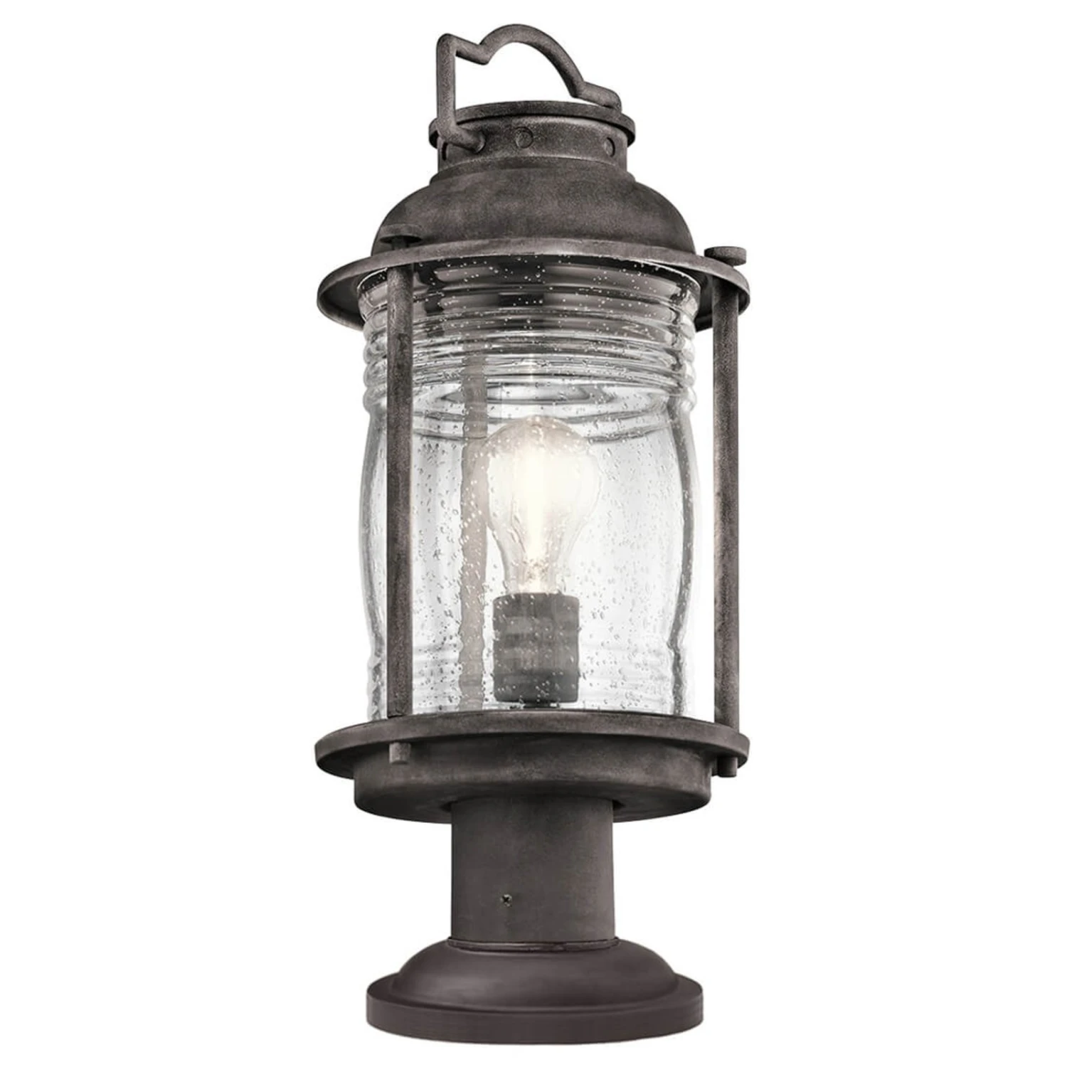 Rustikal Designte Sockelleuchte Ashland Bay 3 Rustikal Designte Sockelleuchte Ashland Bay