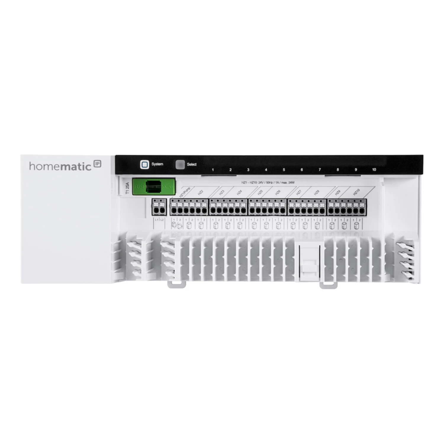 Homematic IP Fußbodenheizungsaktor, 10-fach, 24 V 7 Homematic IP Fußbodenheizungsaktor, 10-fach, 24 V – Bild 5