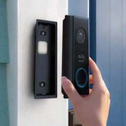 EUFY Security 2K Video-Türklingel Akku, Add-On -Beleuchtung Rabatte 3075011 2