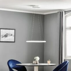 LED-Pendelleuchte Giotto, Einflammig, Weiß -Beleuchtung Rabatte 3502702 2