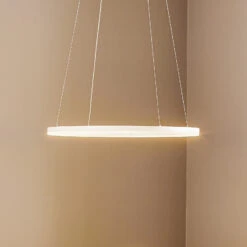 LED-Pendelleuchte Giotto, Einflammig, Weiß