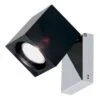Fabbian Cubetto Wandleuchte GU10 Chrom/schwarz 1 Fabbian Cubetto Wandleuchte GU10 Chrom/schwarz -Beleuchtung Rabatte 3503134