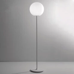 Fabbian Lumi Sfera Glas-Stehleuchte, Ø 40 Cm