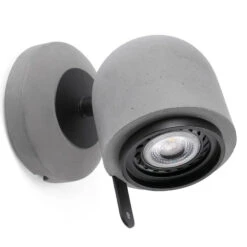 Moderner Beton-Wandspot Stone - Variabel -Beleuchtung Rabatte 3507311 2