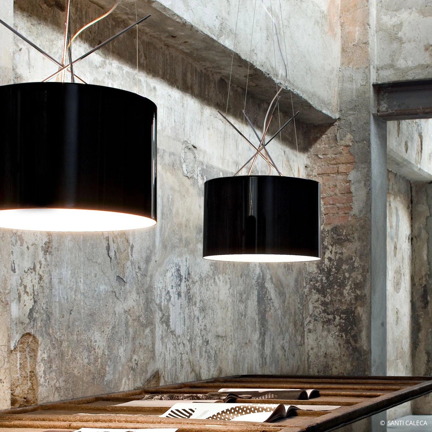 FLOS Ray S Hängeleuchte, Schwarz 3 FLOS Ray S Hängeleuchte, Schwarz