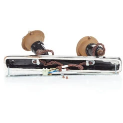 Wandlampe C1676/1 Mit Korb, Zweiflammig, Schwarz -Beleuchtung Rabatte 3517254 6