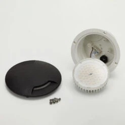 Boden-Einbaulampe Ceci 160-2L Rund Schwarz 10W CCT -Beleuchtung Rabatte 3538189 6