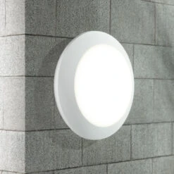 LED-Außenwandleuchte Berta Ø 27,5cm Weiß 11W CCT -Beleuchtung Rabatte 3538214 5
