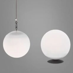 LED-Solarhängelampe Twin Mit Fernbedienung, Weiß -Beleuchtung Rabatte 3570086 7