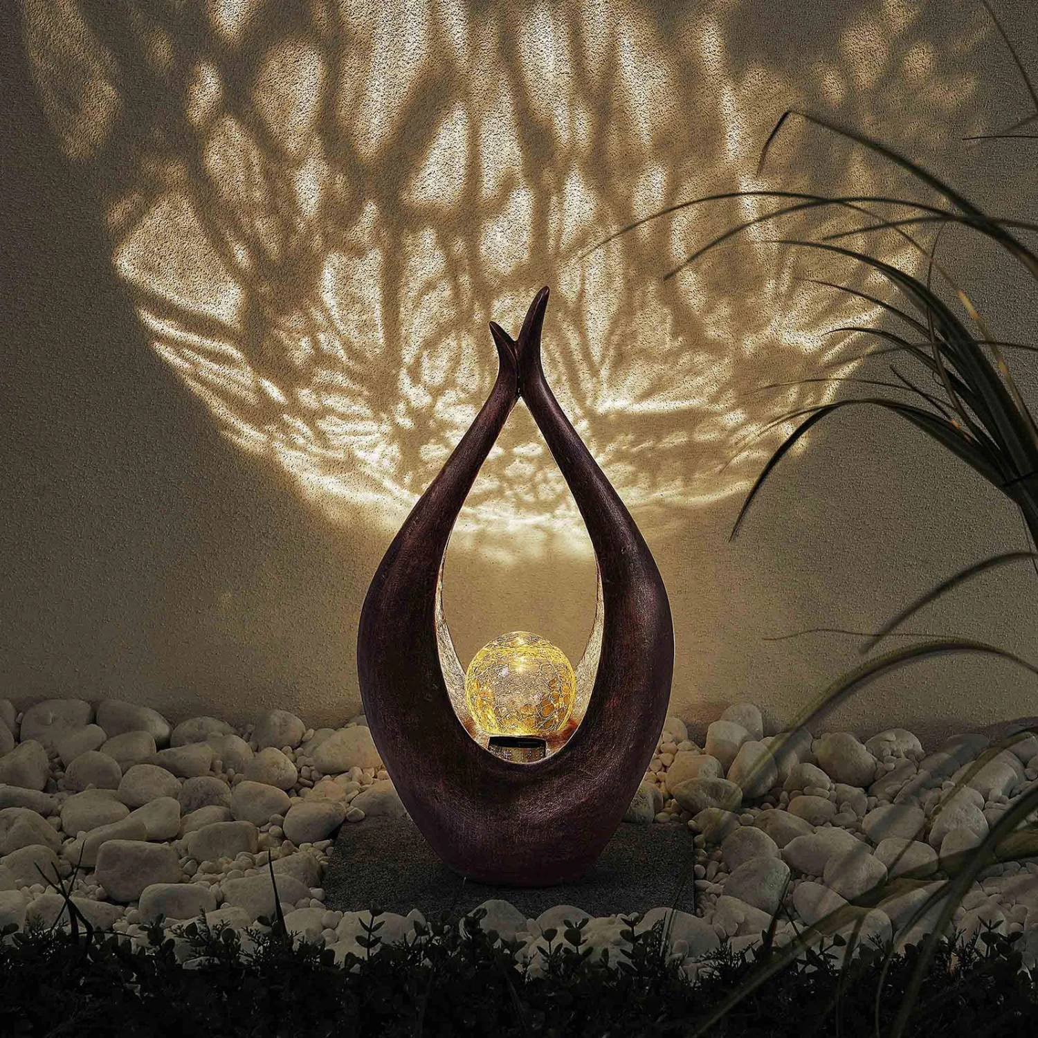 LED-Solar-Dekoleuchte Adem Im Ethnostyle, 50 Cm 5 LED-Solar-Dekoleuchte Adem Im Ethnostyle, 50 Cm – Bild 3