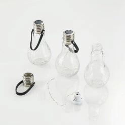 Lindby Shams LED-Solarleuchte, Birnenform, 3er-Set -Beleuchtung Rabatte 4018396 8