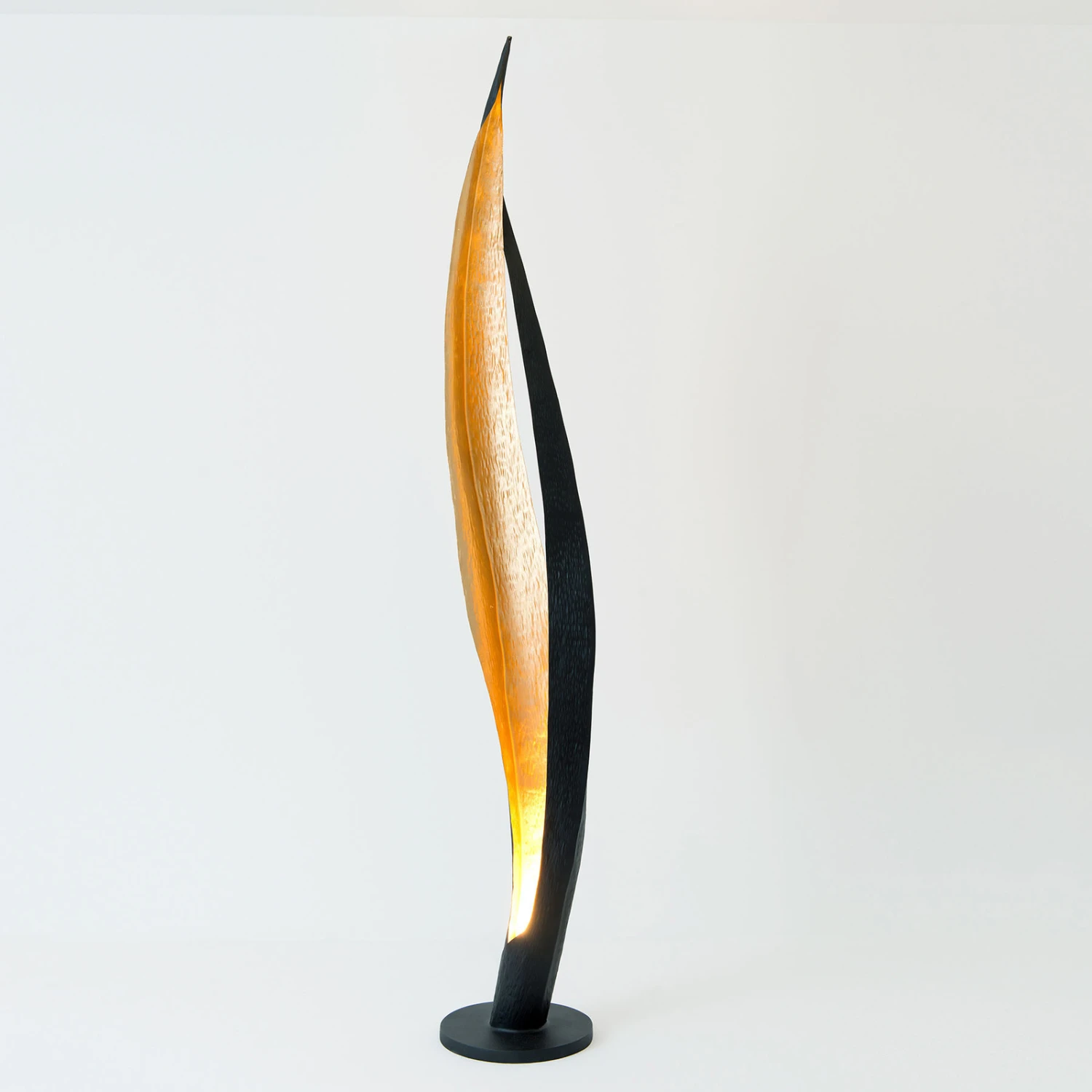 Stehleuchte Barbone, Braun-schwarz, Gold 4 Stehleuchte Barbone, Braun-schwarz, Gold – Bild 2