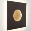 LED-Wandleuchte Luina, 80x80cm, Innen Gold 2 LED-Wandleuchte Luina, 80x80cm, Innen Gold -Beleuchtung Rabatte 4512649