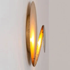 LED-Wandleuchte La Bocca, Gold-schwarz 12 LED-Wandleuchte La Bocca, Gold-schwarz -Beleuchtung Rabatte 4512653 4