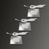 Hera Quadratische Einbauleuchte FQ 68-LED 3er-Set Ww -Beleuchtung Rabatte 4514278